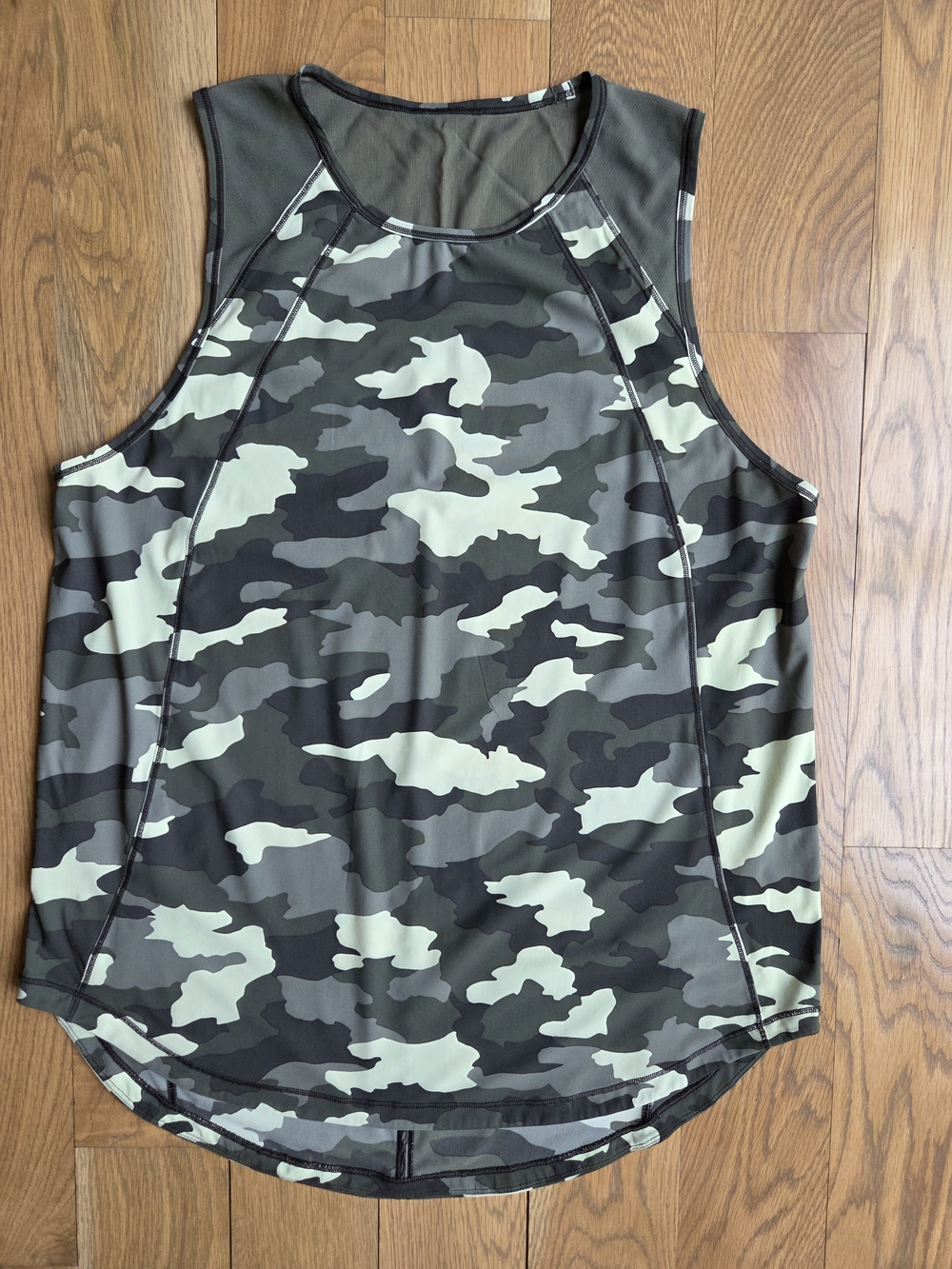 Lululemon Sculpt Tank-Heritage 365 Camo Crispin Green Sz 10